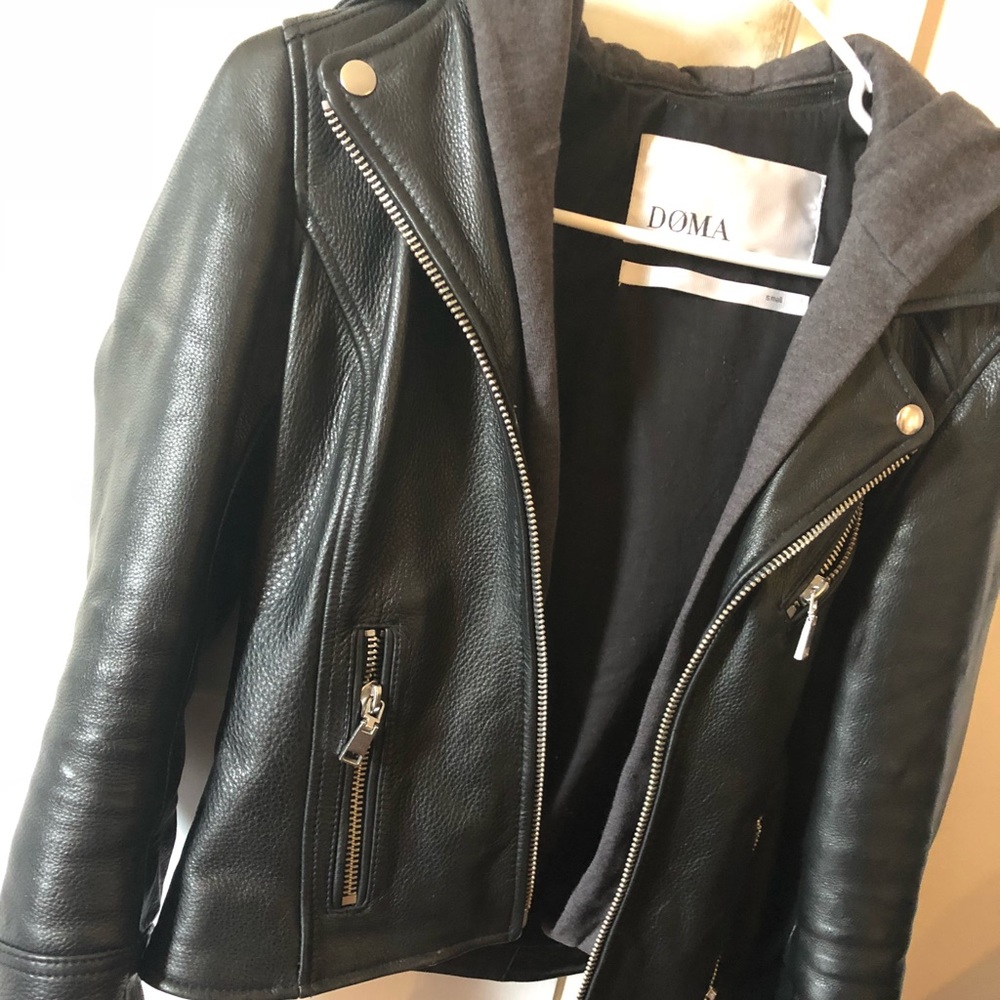 Doma Moto Leather Jacket